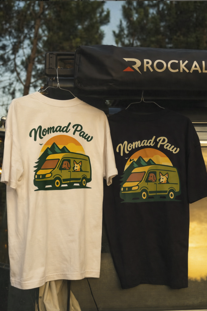 Tee shirt Nomad Paw sur 4x4